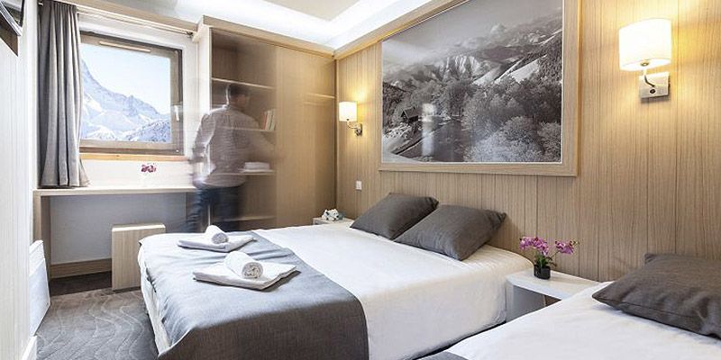 hotel ski chambre